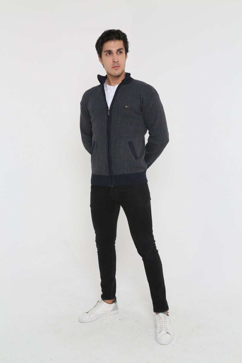 KMK Kombin KMK Combination Baba Super Oversized Knitwear Zippered Knitted Cardigan & Sweater  - Image 4