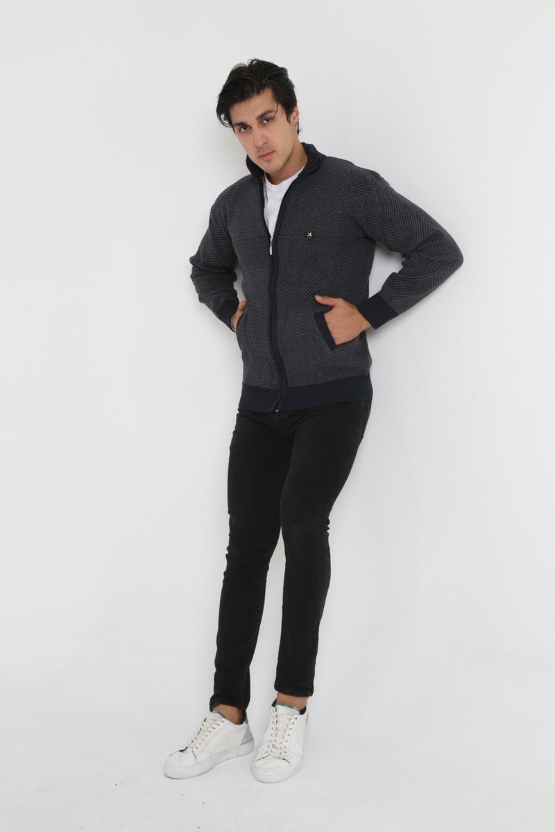 KMK Kombin KMK Combination Baba Super Oversized Knitwear Zippered Knitted Cardigan & Sweater  - Image 5