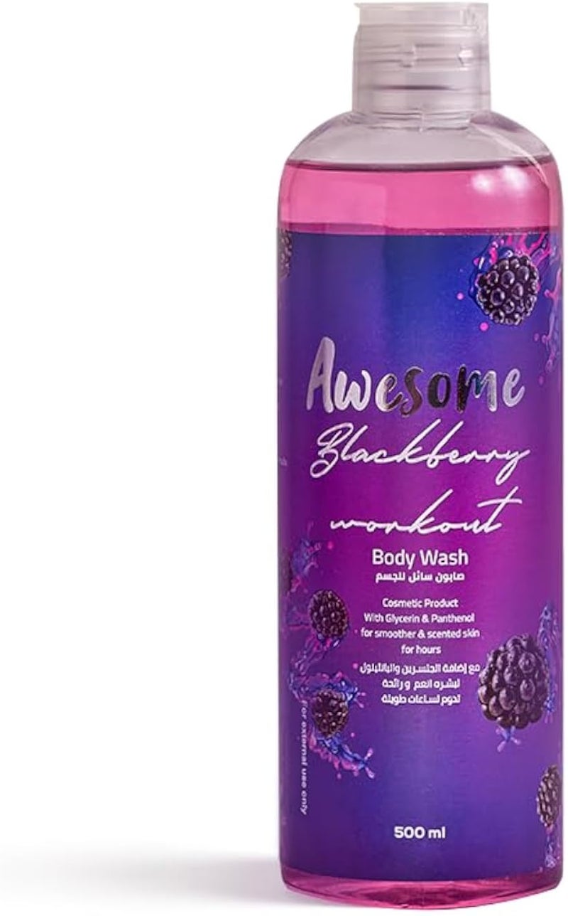 Awesome Blackberry Workout Body Wash 500 ml