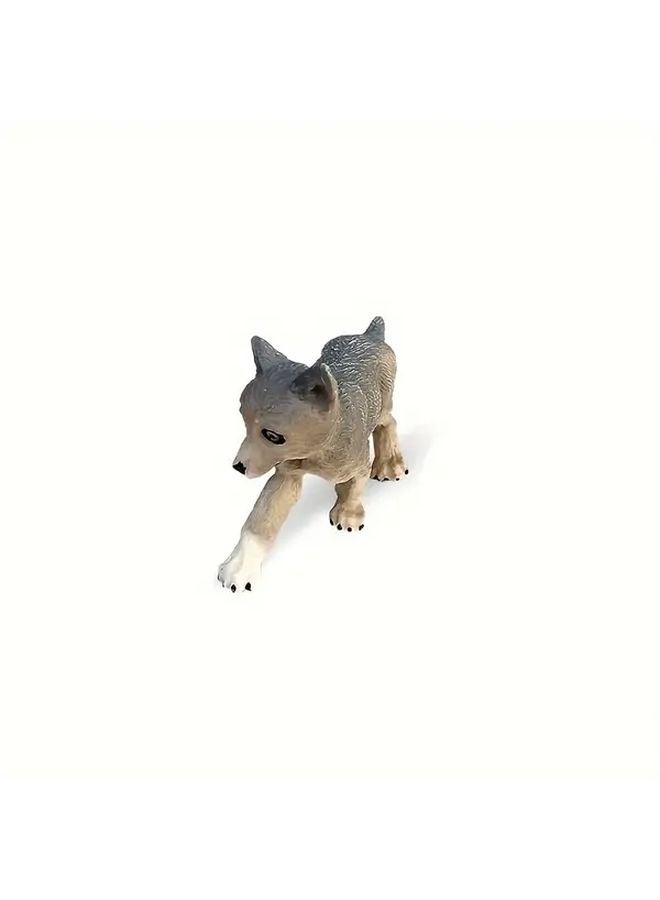 Model 15166 Wolf A Simulated Wolf Suit Animal Model Toy - Image 1