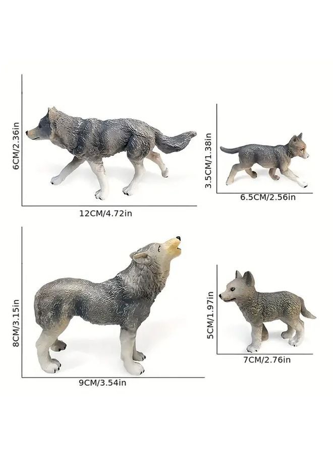Model 15166 Wolf A Simulated Wolf Suit Animal Model Toy - Image 3