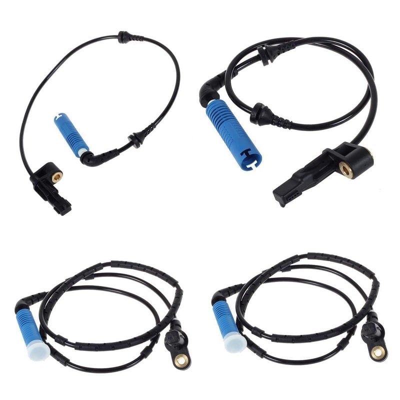 Ensun ABS Wheel Speed Sensor Compatible with 3 E46 325i 330i M3 Z4 E85 Front Rear Left Right 34526752681 34526752682 34526752683 - Image 2