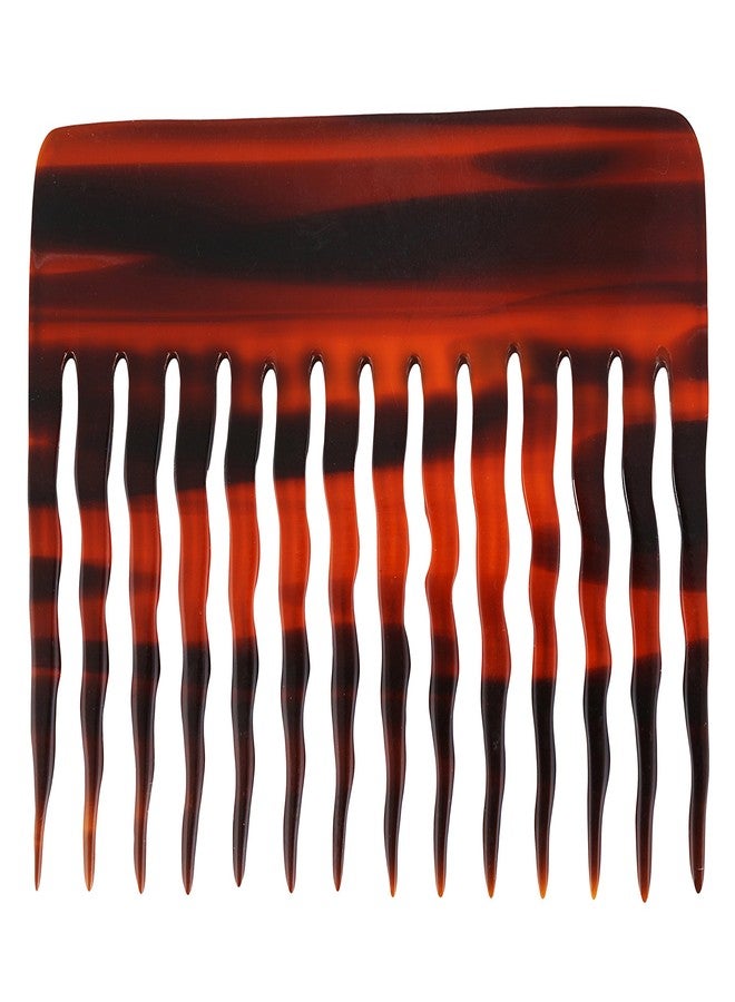 روتس مشط ROOTS المموج | مشط بأسنان واسعة | أسنان ناعمة مستديرة تمنع تلف الشعر وفروة الرأس | للرجال والنساء | لجميع أنواع الشعر | للاستخدام على الشعر الرطب والجاف | يقلل من التجعد | الطول - 8.1 بوصة | رقم الموديل 83 - Image 3