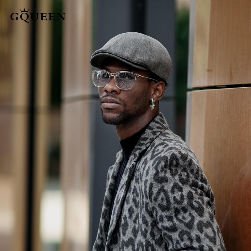 GQUEEN Fashion Fake Glasses Non Prescription Glasses Clear Lens Glasses Nerd Plain Frames Women Men, 201579 - Image 3
