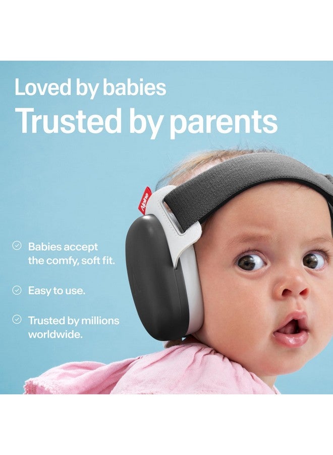 ألبين هيرينج بروتكشن سماعات رأس ألباين مافي بيبي كومفورت - تحمي سمع الأطفال والرضع - معتمدة من CE وANSI - عصابة رأس فريدة من نوعها لملاءمة آمنة ومريحة - قابلة للتعديل بشكل متعدد للأعمار من 3 إلى 48 شهرًا، مع خاصية تقليل الصوت بمقدار 24 ديسيبل، لون أسود - Image 3