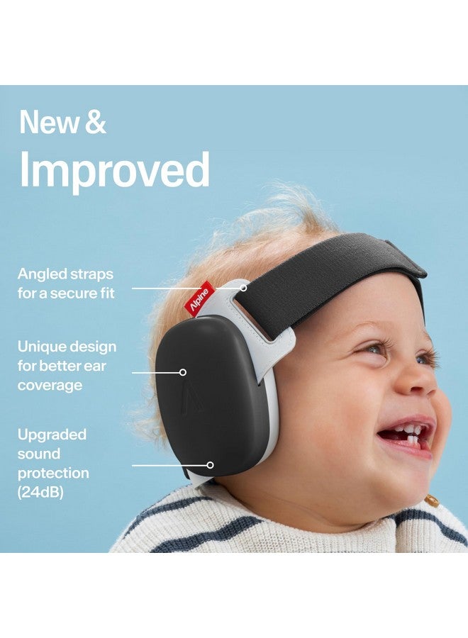 ألبين هيرينج بروتكشن سماعات رأس ألباين مافي بيبي كومفورت - تحمي سمع الأطفال والرضع - معتمدة من CE وANSI - عصابة رأس فريدة من نوعها لملاءمة آمنة ومريحة - قابلة للتعديل بشكل متعدد للأعمار من 3 إلى 48 شهرًا، مع خاصية تقليل الصوت بمقدار 24 ديسيبل، لون أسود - Image 1