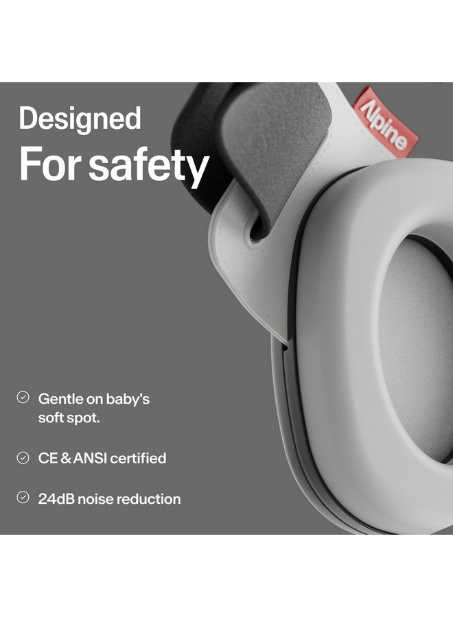 ألبين هيرينج بروتكشن سماعات رأس ألباين مافي بيبي كومفورت - تحمي سمع الأطفال والرضع - معتمدة من CE وANSI - عصابة رأس فريدة من نوعها لملاءمة آمنة ومريحة - قابلة للتعديل بشكل متعدد للأعمار من 3 إلى 48 شهرًا، مع خاصية تقليل الصوت بمقدار 24 ديسيبل، لون أسود - Image 4