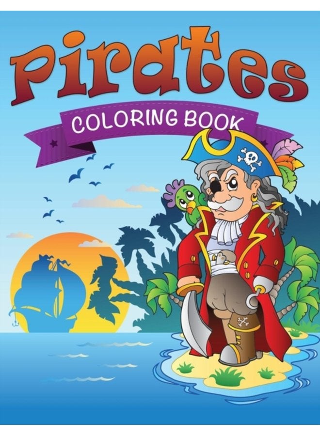 Pirates Coloring Book - Paperback