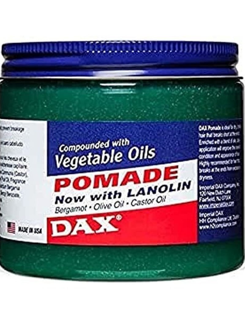 DAX - DAX Vegetable Oils And Lanolin Organic Hair Pomade 397g - Image 1