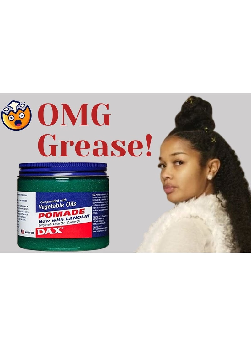 DAX - DAX Vegetable Oils And Lanolin Organic Hair Pomade 397g - Image 1