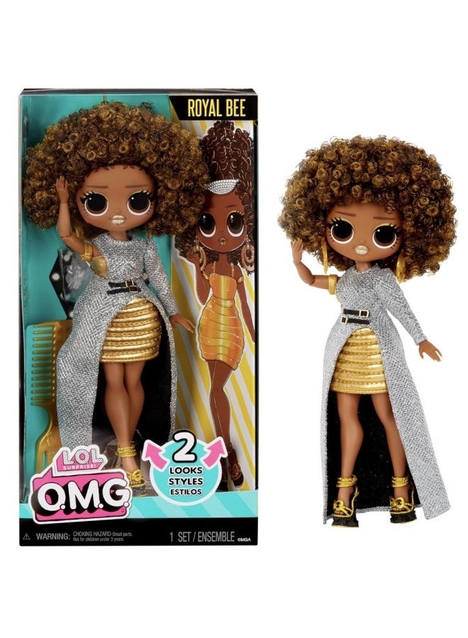 او ام جي مفاجأة دمية أومغ شقيقة كبيرة الشعر الطويل دمية لطيف فتاة موضة السفر دمية لعبة أطفال هدية - Image 1