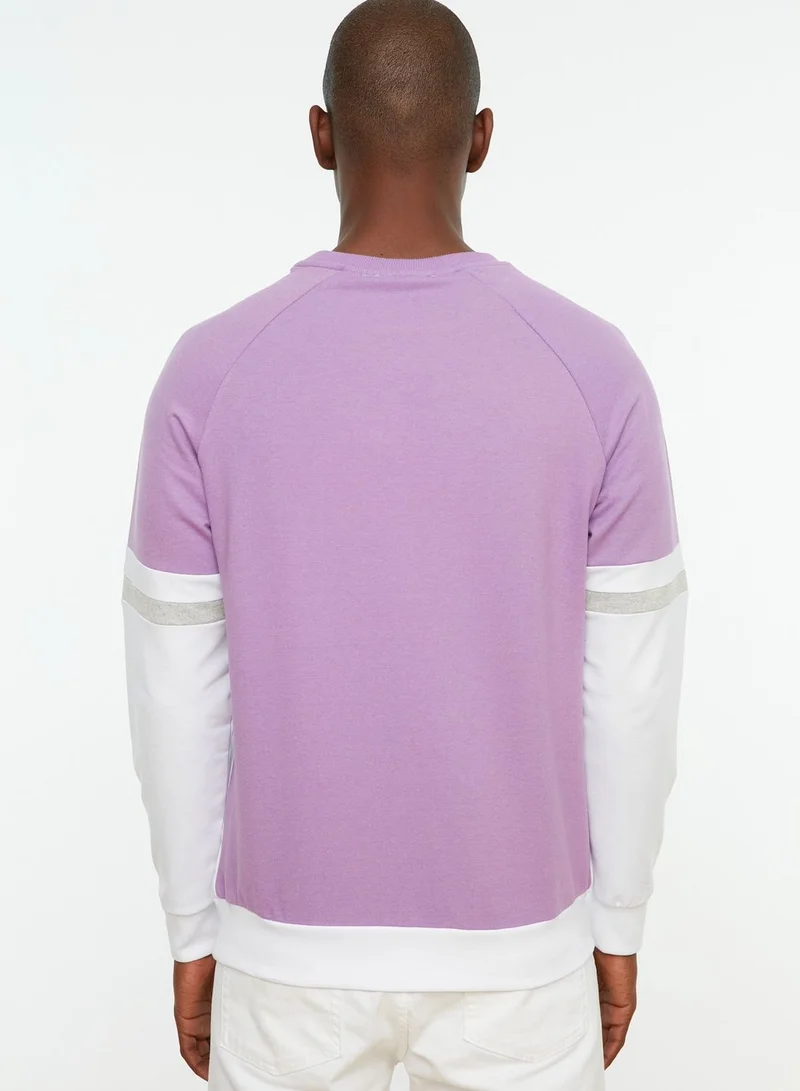 trendyol Color Block Sweatshirt