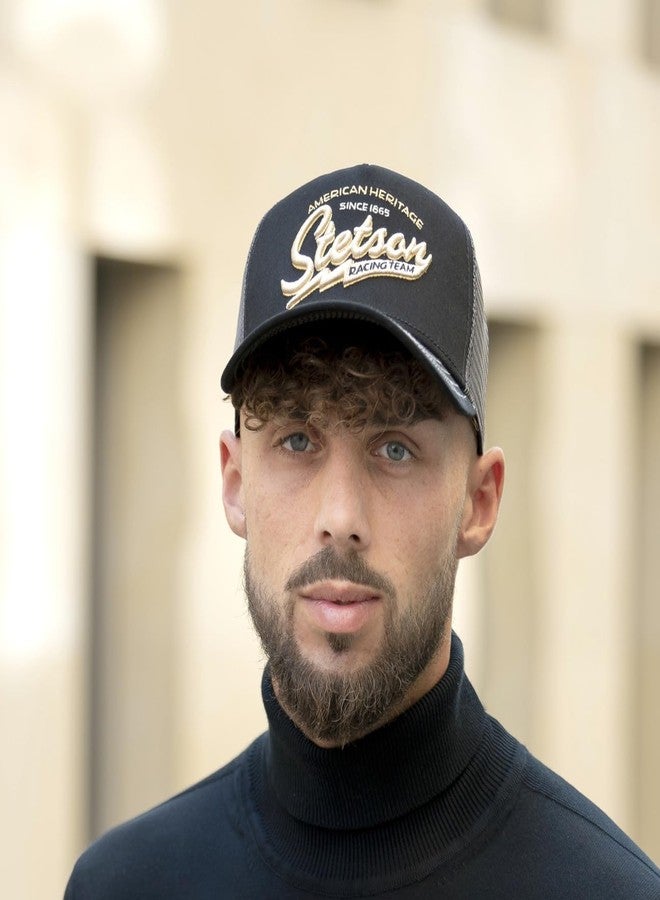 Stetson Since 1865 Trucker Cap Men Summer Winter Grey - Image 2