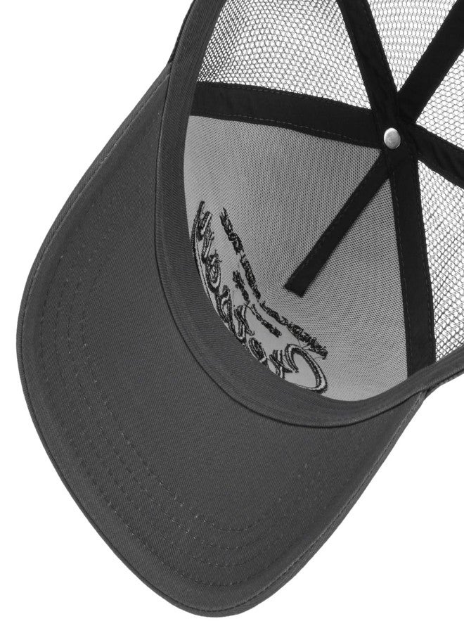 Stetson Since 1865 Trucker Cap Men Summer Winter Grey - Image 4
