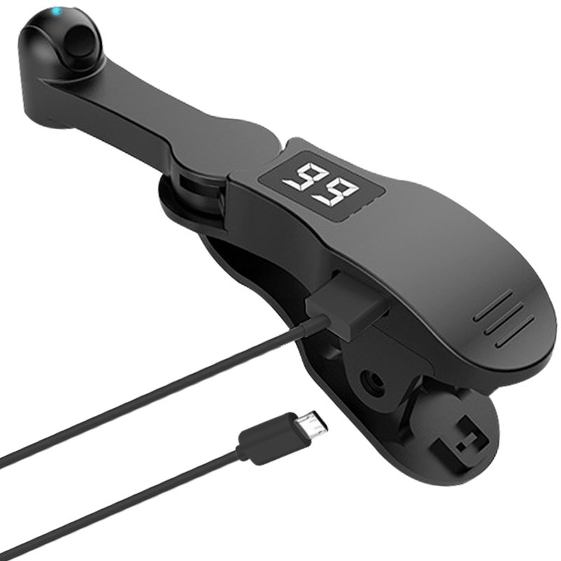 Auto Screen Clicker 180° Rotation Ultra Quiet Operation Screen Tapper - Intelligent 108-Gear Adjustable Design Screen Clicker for Cellphone Gaming Live Likes Work Entertainment - Image 1