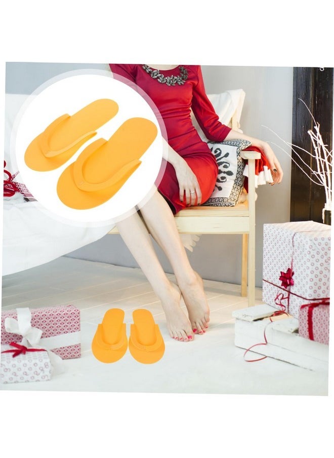 ROSENICE - Disposable Pedicure Slipppers For Salon Spa Pedicure 36 Pairs (Random Color) - Image 1