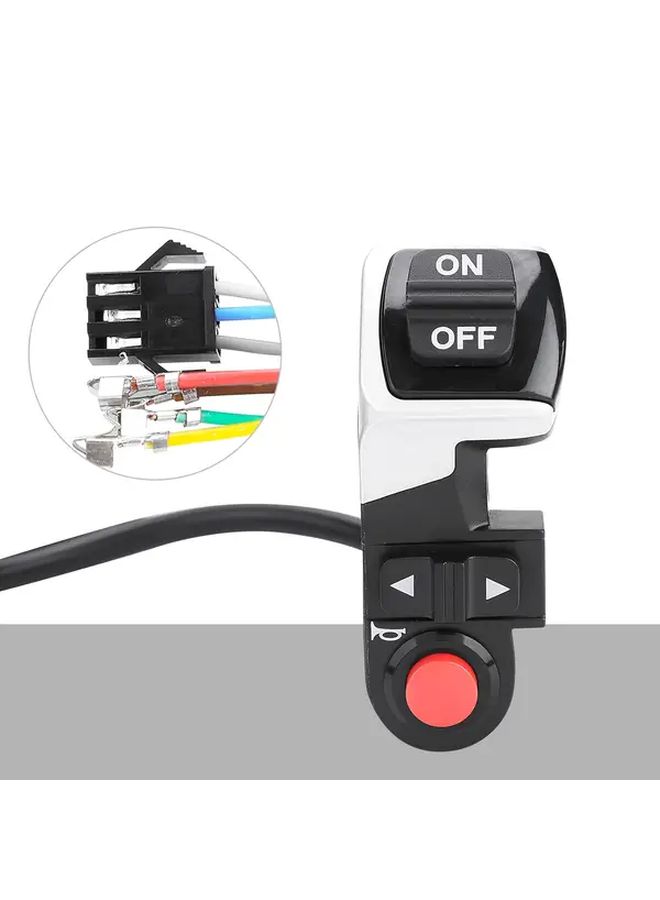 Handlebar Switch For Electric Bicycle Scooter ATV Motorcycle 22 5mm Universal - Image 3