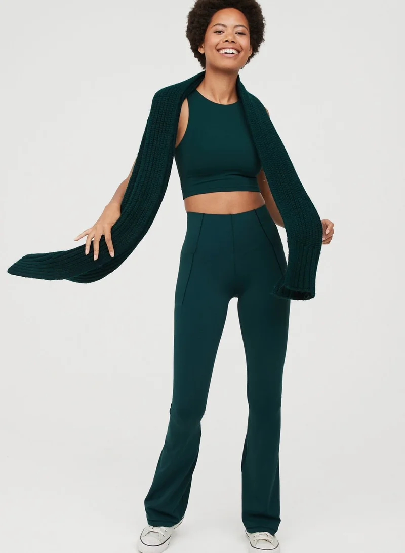 Aerie High Waist Flared Pants
