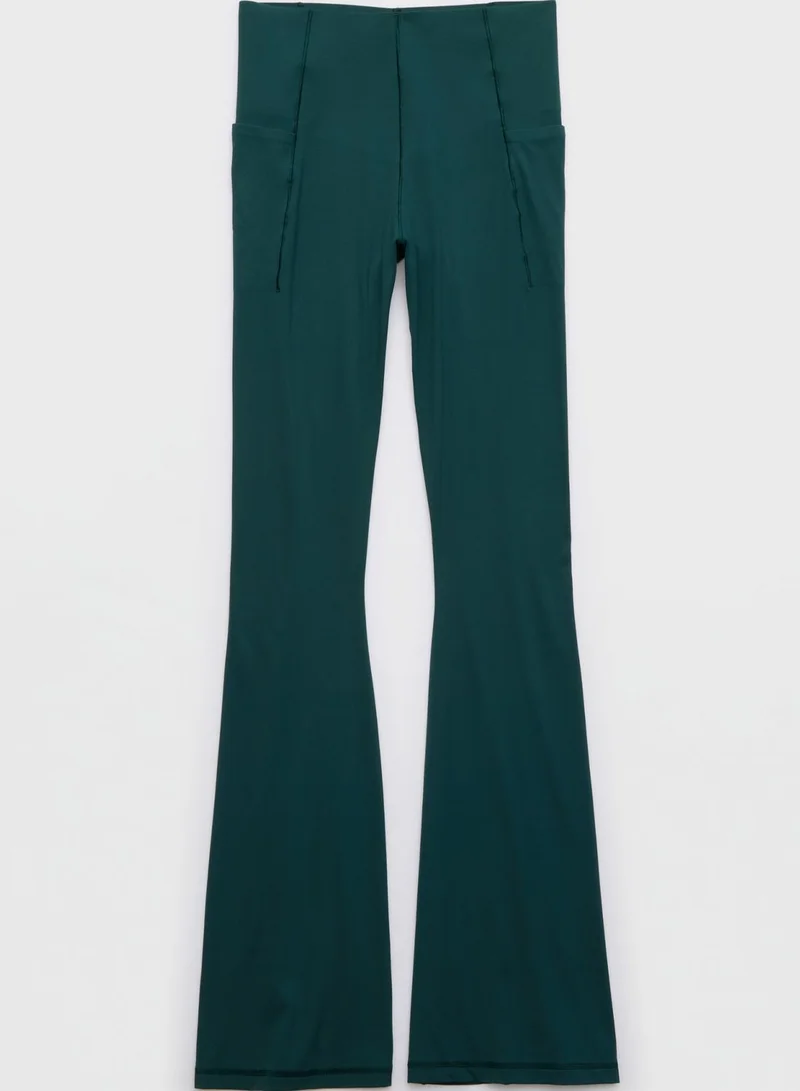 Aerie High Waist Flared Pants