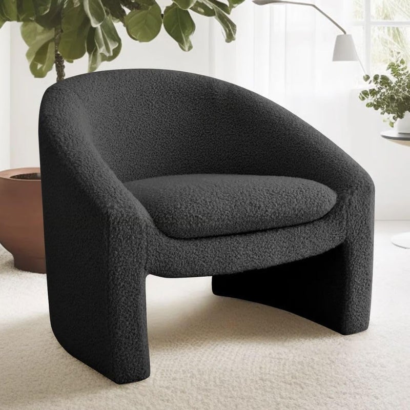 Comfynest Teddy Sled Accent Chair - Image 1