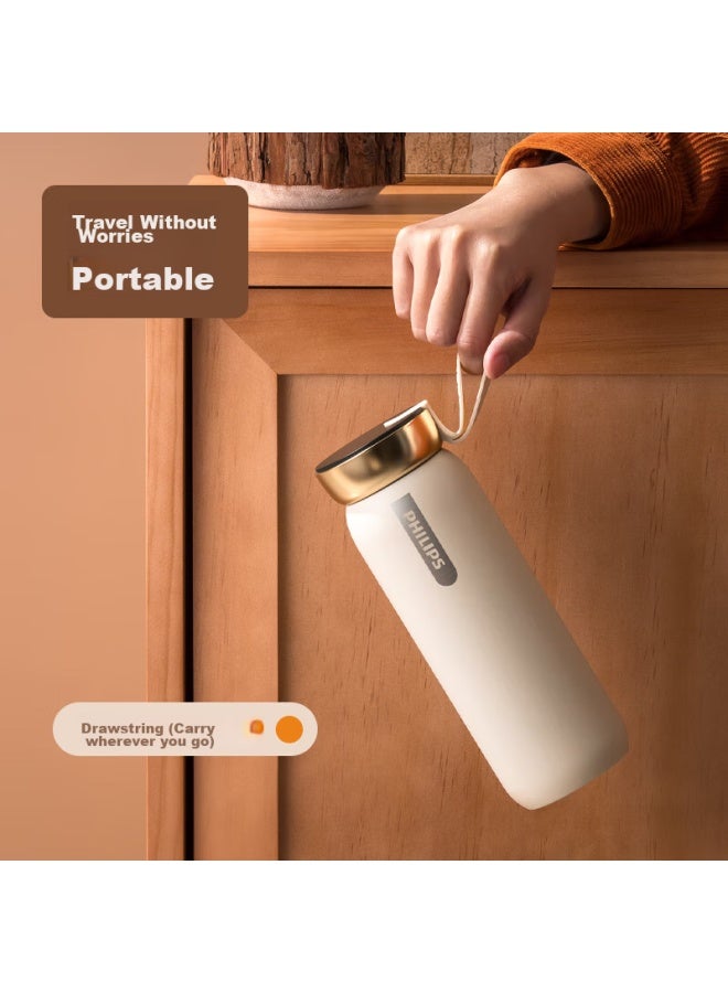 Philips Insulated Mug, 316 Stainless Steel, For Men And Women, Tea Infuser Cup, Smart Temperature Display, Stylish Design, Birthday Gift - Image 3
