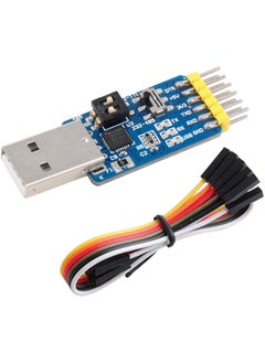 NEXTION CP2102 6 in 1 USB to TTL Serial Adapter Module USB to TTL 485 232 TTL to 232 485 RS232 to 485  4P Dupont Cable Jumper Wire Female for N e x t i o n Display