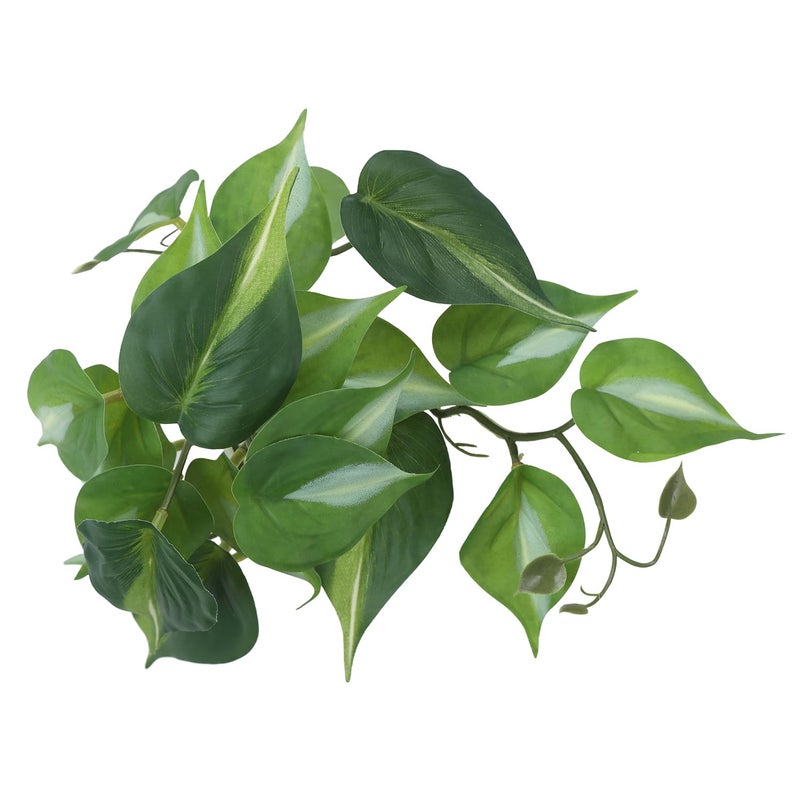 IBWell Fake Reptile Plants for Reptile Terrarium Plants, Reptile Plant DÃ©cor, Turtle Tank Plants with Suction Cup - Image 1