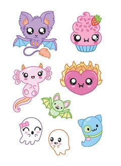 Glow-in-the-Dark Tattoos: Creepy Cute Kawaii  - Image 2
