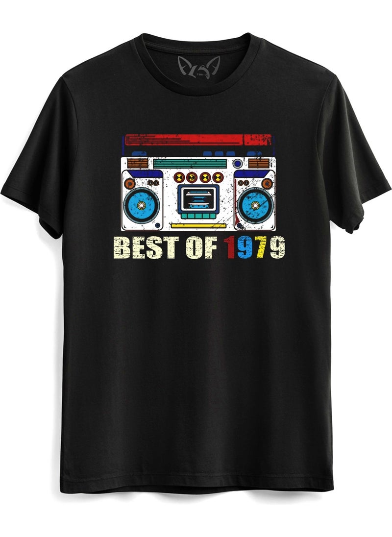 Alfa Tshirt Vintage 1979 Best Of Tape Black Tshirt  - Image 1