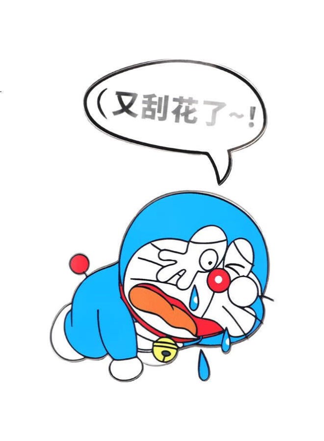 Miloch Mileqi Doraemon Car Scratch Cover Sticker, Tape, Machine Cat Car Body Scratch Cover Repair Sticker [Got Another Scratch] - Image 3