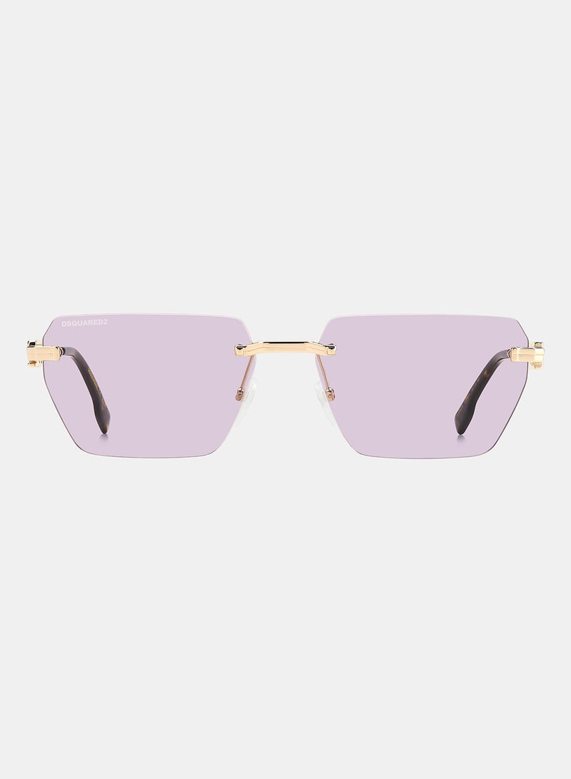 Dsquared Men Square Sunglasses 58 D2 0102/S - Image 3