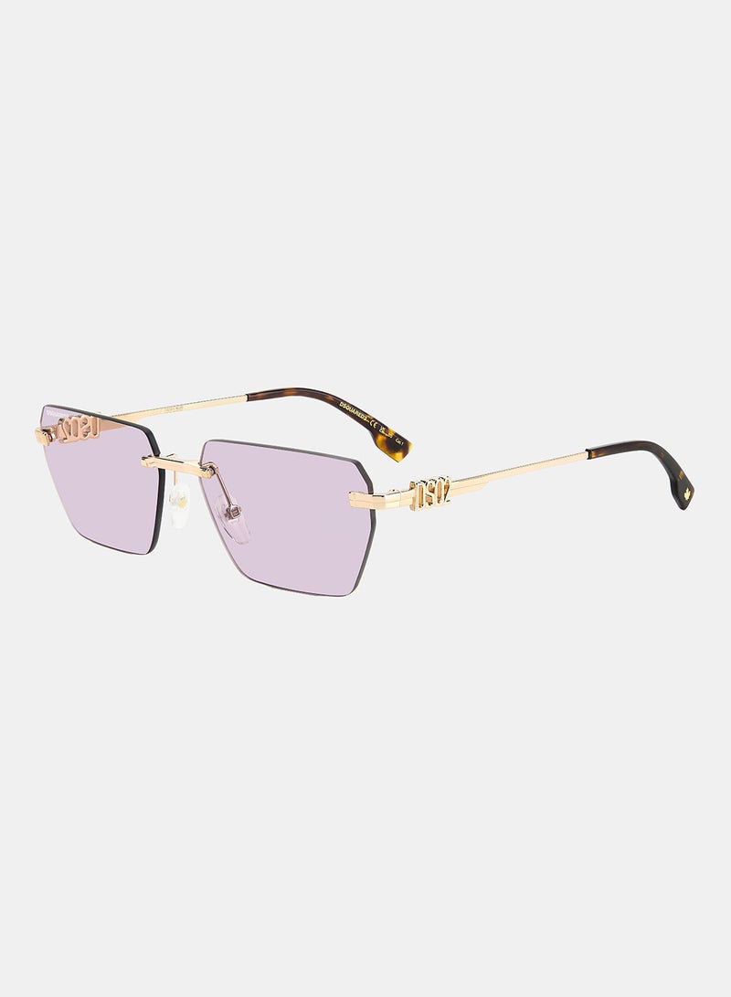Dsquared Men Square Sunglasses 58 D2 0102/S - Image 1