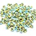 PEVOGON 100 Pcs Polymer Clay Beads Mixed Heishi Spacer Beads Charms Supplies for DIY Bracelet Earring Necklace Jewelry Making Bee - Image 2
