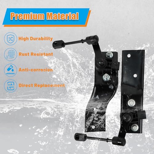FIWARY Air Suspension Ride Height Sensor Set 8L1Z5A967A 8L1Z5A967B for Ford Expedition Lincoln Navigator 2007-2014 Direct Replacement Durable - Image 5