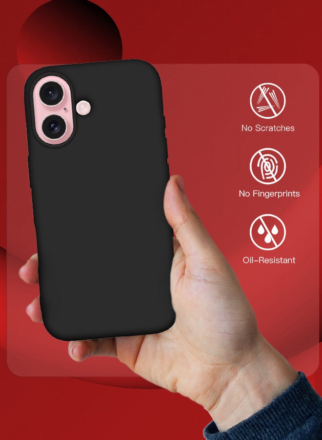 CATANES (for iPhone 16) Case, Slim Silicone Case, Full Covered Anti Scratch Shockproof Protective Cover - Image 4