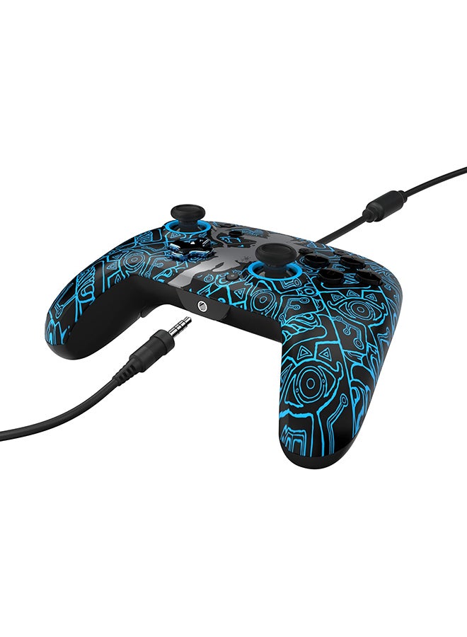 pdp Rematch GLOW Nintendo Switch Sheikah Shoot Wired Controller - Image 5