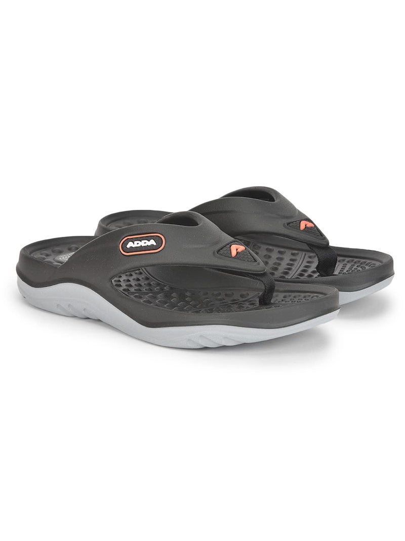 ADDA CLOUD LITE || Durable & Comfortable || Acupressure Sole || Lightweight || Fashionable || Super Soft || Thong Flip-flops for Men - Image 4