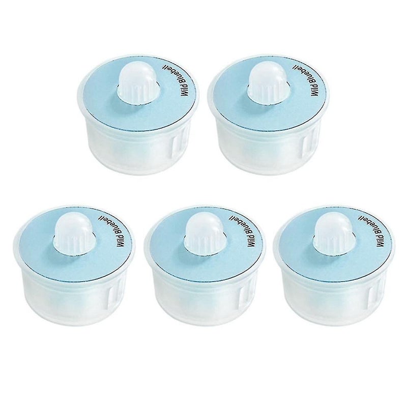 5-Pack Scented Vacuum Freshener Inserts for Deebot T9 Series - Blue - Image 1