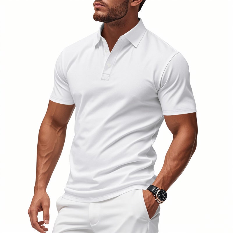 temuTK Southeast Asia Men''s and Women''s Summer Polo Shirt Golf Casual Breathable Short-sleeved T-shirt for Men - Image 3
