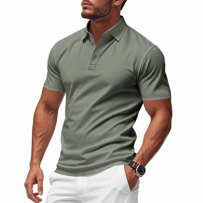 temuTK Southeast Asia Men''s and Women''s Summer Polo Shirt Golf Casual Breathable Short-sleeved T-shirt for Men - Image 4