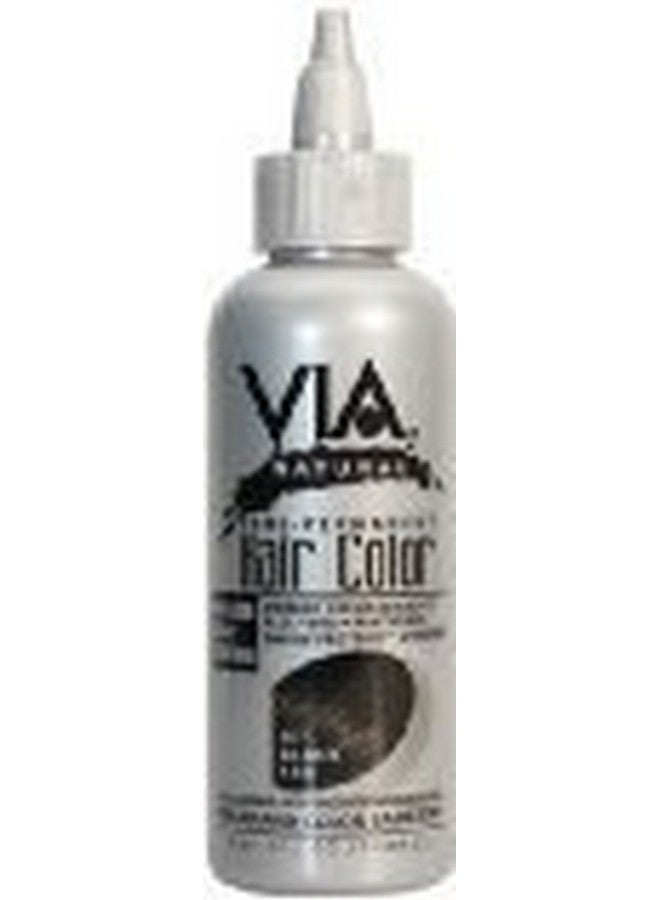 Via Natural VIA Natural Semi Permanent Hair Color - #130 Jet Black 4 oz.