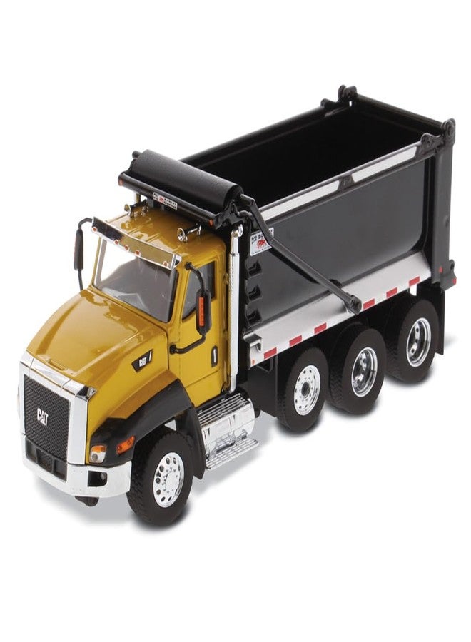 Diecast Masters Caterpillar CT660 SBFA Ox Bodies Stampede Dump Truck | Transport Series Cat Trucks & Construction Equipment | 1:50 Scale Model Diecast Collectible | Diecast Masters Model 85668 - Image 1
