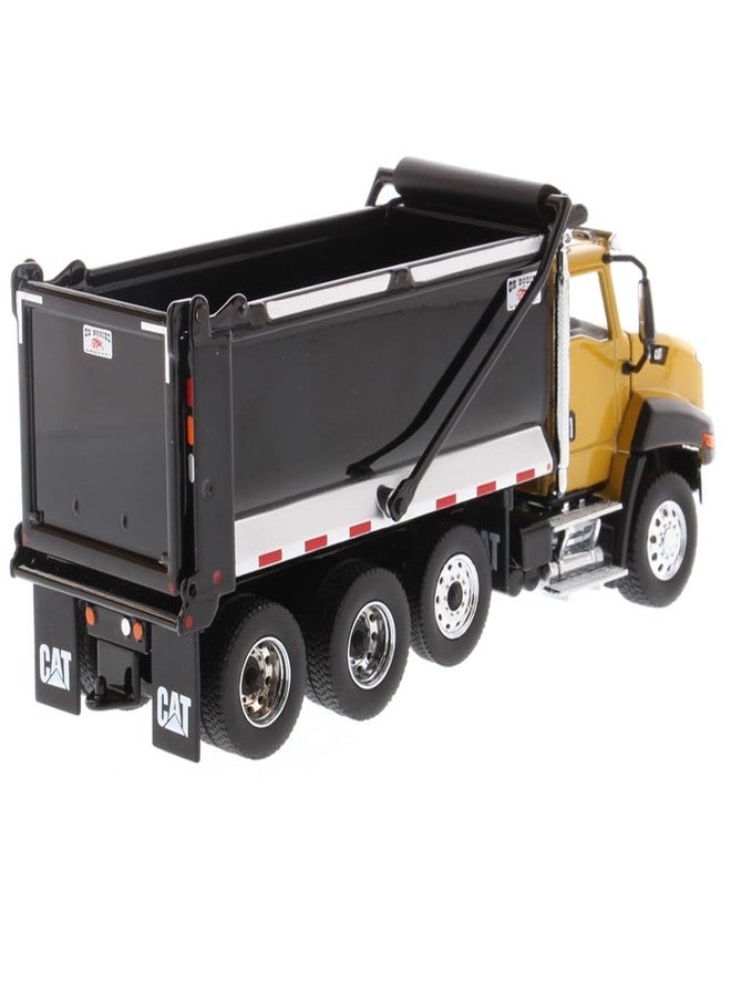 Diecast Masters Caterpillar CT660 SBFA Ox Bodies Stampede Dump Truck | Transport Series Cat Trucks & Construction Equipment | 1:50 Scale Model Diecast Collectible | Diecast Masters Model 85668 - Image 2