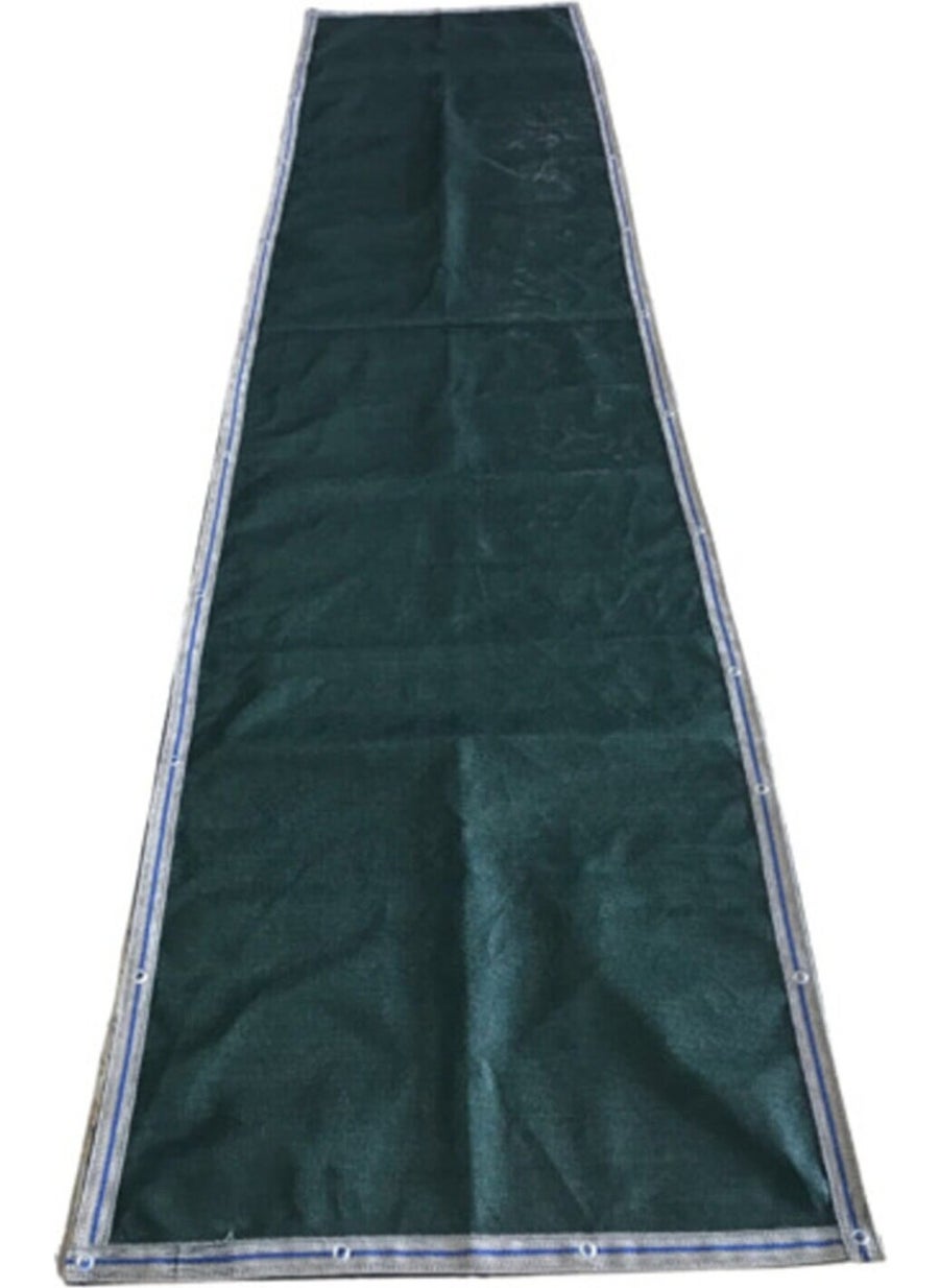 Pamukkale Branda - Pamukkale Canvas 1 M x 4 M 95% Jute Shade Net Column Encapsulated Hiding Net - Image 1