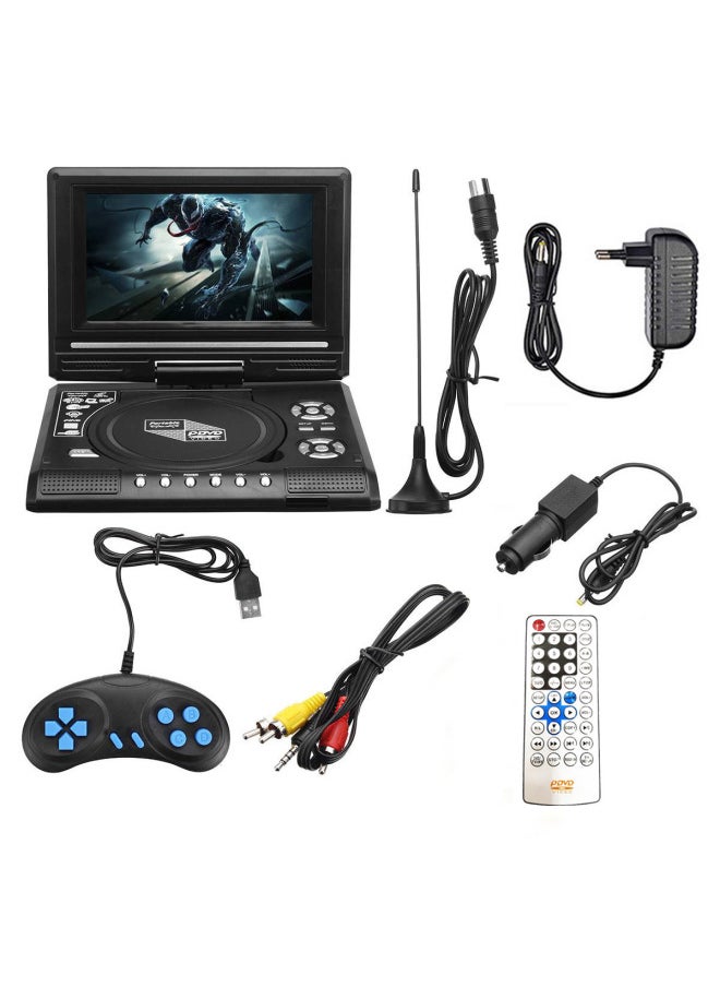 Generic - Direct Sale 7.8 Inch Portable DVD EVD Player With TV/FM/USB/game Function-Body Color:Black Australian Rules - Image 1