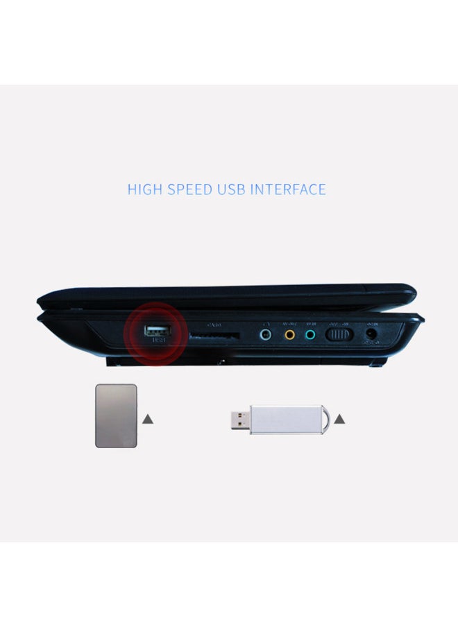 Generic - Direct Sale 7.8 Inch Portable DVD EVD Player With TV/FM/USB/game Function-Body Color:Black Australian Rules - Image 1