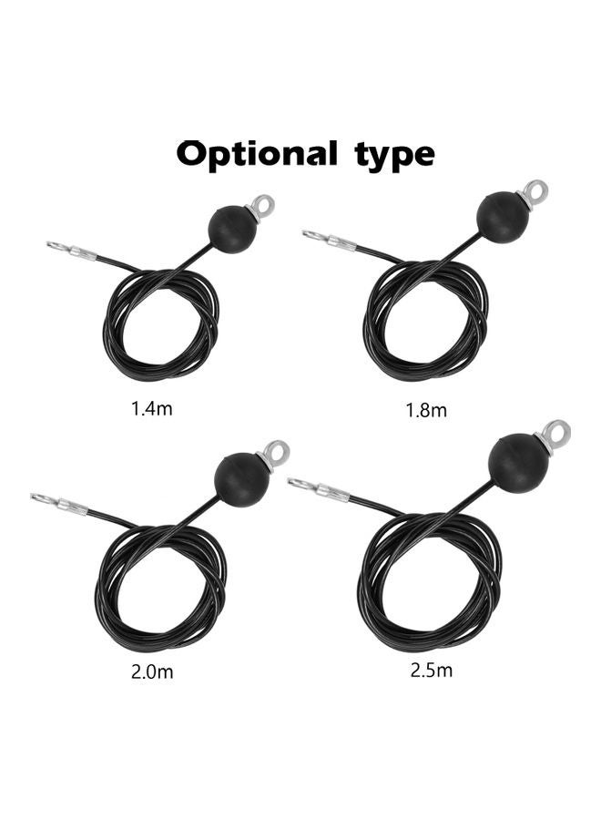 NIBEMINENT Elastic Yoga Pull Rope Leg Strap 1.4meter  - Image 2