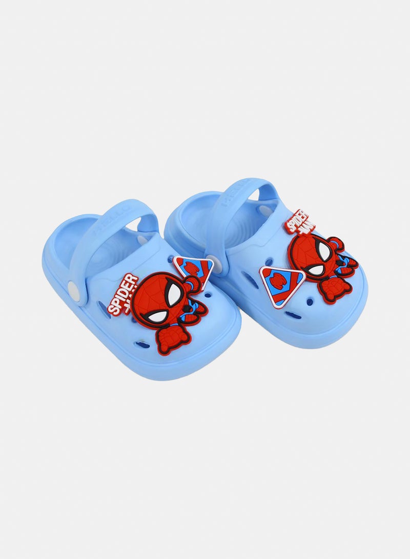 Baby Boys Rubber Crocs – Spider-Man Design - Image 1