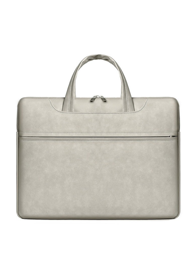 HIHILOOK 15.6 Inch Laptop Bag Lightweight Computer Bag Travel Business Briefcase Water Resistance Shoulder Messenger Bag Crossbody Bag for Men and Women Work Office  - Image 1