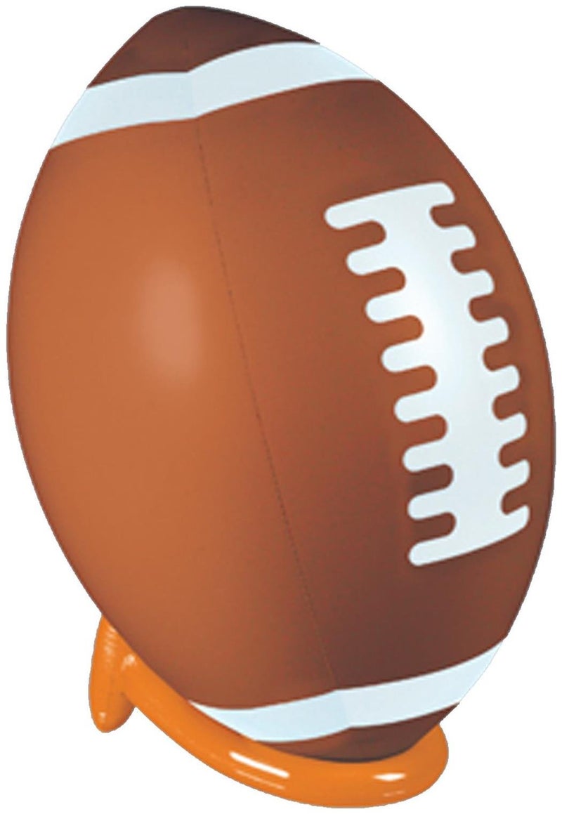 Beistle Inflatable Football and Tee Set Oversized Sports Theme Party Decoration for Tailgate Events Game Day Celebrations Stadium Viewing Parties and Athletic Theme Displays 3 Ft 3 In - Image 2